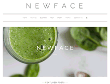 Tablet Screenshot of newface.info